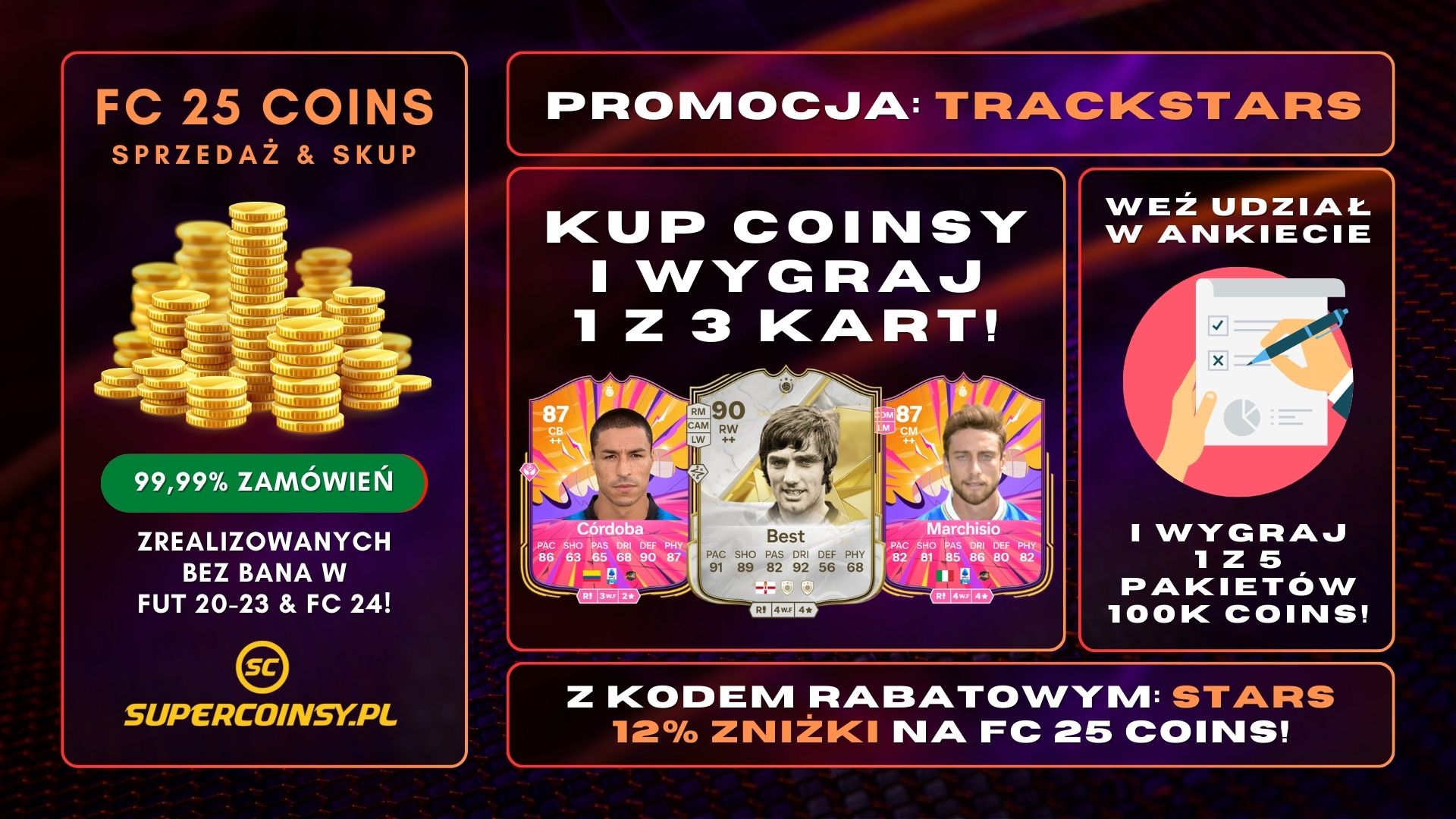 Promocja na FC 25 Coins: Trackstars